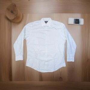 Nordstrom Men's Long Sleeve Medium Button Down Shirt 16 Neck 33/32 Mint Green